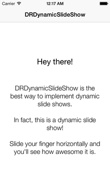 DRDynamicSlideShow screenshot