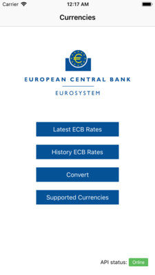 Currency converter - Rates Exchange Api screenshot
