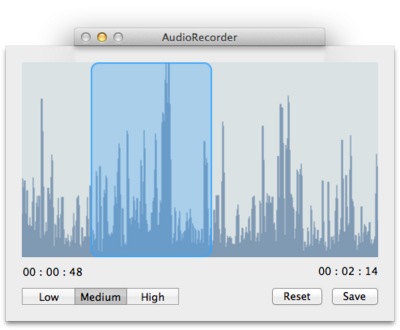 AudioRecorder screenshot