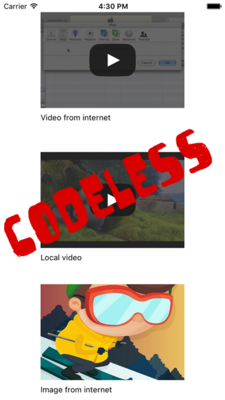 Codeless-Components screenshot