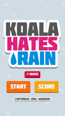 Koala Hates Rain screenshot
