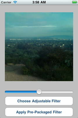 iOS Image Filters screenshot