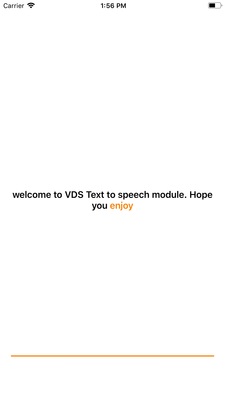 VDSTextToSpeech screenshot