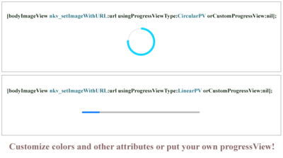 SDWebImage+CircularProgressView screenshot