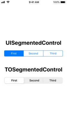 TOSegmentedControl screenshot