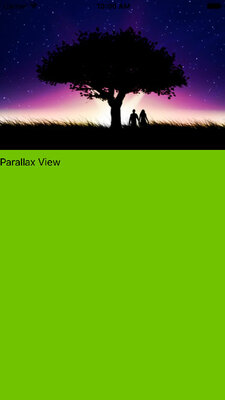 ParallaxScroll IOS screenshot