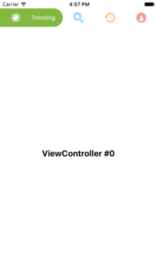 HQPagerViewController screenshot
