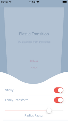 Elastic Transition screenshot
