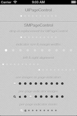 SMPageControl screenshot