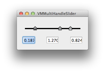 VMMultiHandleSlider screenshot