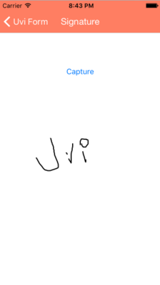 iOS-Signature-Capture screenshot