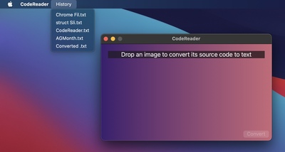 CodeReader screenshot