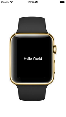 Apple Watch Simulateur screenshot