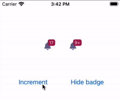 BadgeButton-Swift screenshot