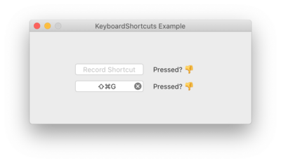 KeyboardShortcuts screenshot