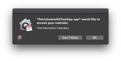 PermissionsKit screenshot