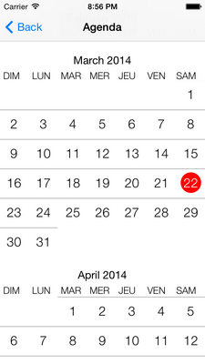 CalendarStyle screenshot