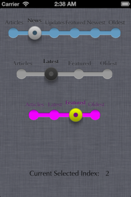 iOS Filter Control screenshot