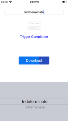 ButtonProgressBar-iOS screenshot